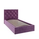 Ліжко BristolDesign Misty DK Violet Standart 120x200 фіолетовий - зображення 4