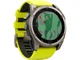 Спортивний годинник Garmin Fenix 8 47mm Solar Sapphire Titanium w. Amp Yellow/Graphite Silicone Band (010-02906-20/21) - изображение 1