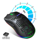 Ігрова безпровідна мишка HXW-F88-WE BLACK - изображение 1