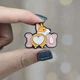 Металевий значок, пін "I love you. Коргі. Собака" (Знач0887) - зображення 1