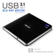 Оптический привод Blu-Ray ASUS SBW-06D5H-U/BLK/G/AS (90DD02G0-M29000) - изображение 2