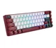 Клавіатура механічна ігрова Motospeed BK-67 Wireless Red-White Outemu Switch Red - зображення 2