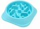 Миска для медленного кормления Happy Hunter Jungle, Голубой - изображение 1