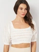 Футболка женская Zara 3859/282 L Белая (03859028251041) - изображение 4