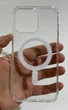 Чохол прозрачний протиударний Clear Case Ultra Hybrid with MagSafe для Apple Iphone 15 Pro Max (6.7") Transparent - зображення 12
