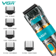 Аккумуляторная машинка для стрижки VGR V-695 , 6 насадкок, регулятор высоты, LED дисплей - изображение 5
