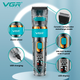 Аккумуляторная машинка для стрижки VGR V-695 , 6 насадкок, регулятор высоты, LED дисплей - изображение 9