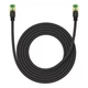 Патч корд сетевой кабель LAN RJ45 Baseus High Speed CAT8 40 Gigabit Ethernet Cable (3m, 40Gbps, SFTP, САТ 8) - изображение 2