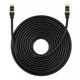 Патч корд сетевой кабель LAN RJ45 Baseus High Speed CAT8 40 Gigabit Ethernet Round Cable (15m, 40Gbps, САТ 8) - изображение 2