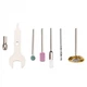 Шлифовальная мини-машина Ronix аккумуляторная 12В, гравер, набор (8102K) - изображение 5