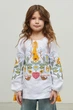 Біла вишивнка для дівчинки Любіть Україну 116 UKR-0314 UkrGlamour - изображение 1