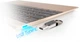 Флеш память USB Silicon Power Mobile С80 32GB USB 3.2 Gen1 + Type-C Silver (SP032GBUC3C80V1S) - изображение 6
