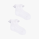 Набір шкарпеток дитячий YOCLUB 3Pack Girl's Socks With Frill SKL-0009G-0100 27-30 3 пари White (5904921620833) - зображення 2