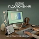 Мышь компьютерная Logitech Pebble Mouse 2 M350s Tonal Rose (910-007014) - изображение 3