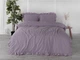 Постельное белье Limasso Stonewashed Exclusive Ranforse 200 х 220 см Natural Violet - изображение 1