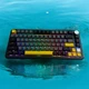Бездротова механічна клавіатура ATTACK SHARK X85PRO (75% ANSI Layout, TFT-дисплей), Hot-Swap WIRED+2.4G+BT5.0, Star Black - изображение 2
