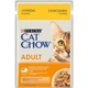 Вологий корм CAT CHOW Adult для дорослих котів шматочки в желе з куркою та цукіні 85 г - изображение 1
