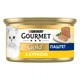 Вологий корм GOURMET Gold для дорослих котів паштет з куркою 85 г - изображение 2