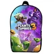 Рюкзак детский Растения против зомби (Plants vs Zombie Gear bag mini 02) черный, 29 х 21 х 9 см - изображение 1