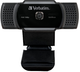 Kamera internetowa Verbatim AWC-01 Full HD 1080P Black (49578) - obraz 1