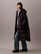 Куртка жіноча Calvin Klein Women's Hooded Puffer Jacket S Чорний (14904101) - зображення 3
