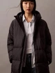 Куртка жіноча Calvin Klein Women's Hooded Puffer Jacket S Чорний (14904101) - зображення 5