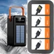 Потужний Power Bank XO-641 180000 mAh з LED ліхтарем, 4хUSB+кабель 4в1 USB/MicroUSB/Lightning/Type-C - зображення 6