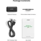 Bluetooth аудіо ресивер UGREEN CM276 Bluetooth 5.0 Receiver Audio Adapter, Black - зображення 7