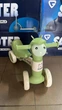 Дитячий толокар unicorn lama з музикою та мильними бульбашками від 1 року зелений - зображення 2