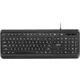 Клавиатура 2E KS120 White Backlight Ukr (2E-KS120UB) Black USB - изображение 1