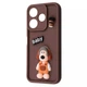 Чeхол-накладка Pretty Things Case для Xiaomi Redmi 13 4G/Poco M6 4G/Note 13R Brown/Baby - изображение 1