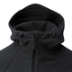 Тактична флісова кофта Helikon Patriot Mk2 Hybrid Fleece з капюшоном black чорна L - зображення 7