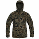 Тактическая флисовая кофта Helikon Patriot Mk2 Hybrid Fleece с капюшоном woodland S - изображение 1