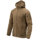 Тактична флісова кофта Helikon Patriot Mk2 Hybrid Fleece з капюшоном coyote койот XS - зображення 2