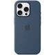 Силиконовый чехол CasePro Silicone Case with MagSafe Denim для iPhone 16 Pro - изображение 3
