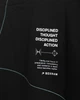 Худі BOXRAW Disciplined Thought/Action Oversized XL Чорне - изображение 12