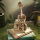 Конструктор Robotime 3D деревянный пазл модель Магическая Виолончель Magic Cello AMK63 - изображение 8