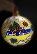 Іграшка на ялинку скляна новорічна ялинкова куля «Слава Україні» - изображение 6