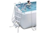 Прямоугольный каркасный бассейн Bestway 412х201х122 см 56457 с лестницей и фильтром на 8679 л - изображение 3