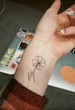 Временное тату Arley Sign Feel free to travel (1117) - изображение 5