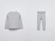 Детский комплект (свитшот+легинсы) для девочки Zara 4012/558 92 см Серый - изображение 1