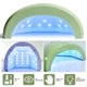 LED+UV Лампа для манікюру та педикюру (лампа для сушіння гель-лаку) SUN One 48 Вт фісташка - зображення 4