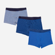 Zestaw majtek dla dzieci 3 szt. OVS Pk 3 Boxer 1 Blu/Azzurro 1825626 170 cm Niebieski/Jasnoniebieski (8056781644041) - obraz 1