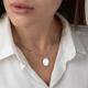 Серебряный кулон "Маленький принц" (гравировка с двух сторон кулона) 132722мп Онікс - изображение 6