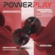 Масажний м'яч подвійний PowerPlay PP-4352 Epp foam peanut ball (d8*16cm.) Чорно/Червоний - изображение 8