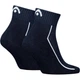 Чоловічі Шкарпетки Head ALL SPORTS PERFORMANCE QUARTER 2P темно-синій Чол 39-42 701229022-003 39-42 - зображення 2
