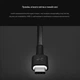 Кабель Xiaomi ZMI USB-Type-C / износостойкий плетеный провод с подсветкой / 1 м (AL401) Черный - изображение 6