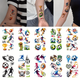 Набір "Футбол №1" із 10 дитячіх тимчасових тату по 12*7 см (football-tattoo-mini-set-1-10) - зображення 1