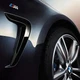 Шильдик логотип BMW "M" Performance 45 мм, для бокового крыла авто : Silver с триколором БМВ "M" - изображение 6