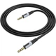 Аудіо кабель BOROFONE BL19 Creator AUX 3.5mm Audio cable 1m/Black - зображення 1